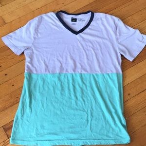 Urban Outfitters Split Color T-Shirt